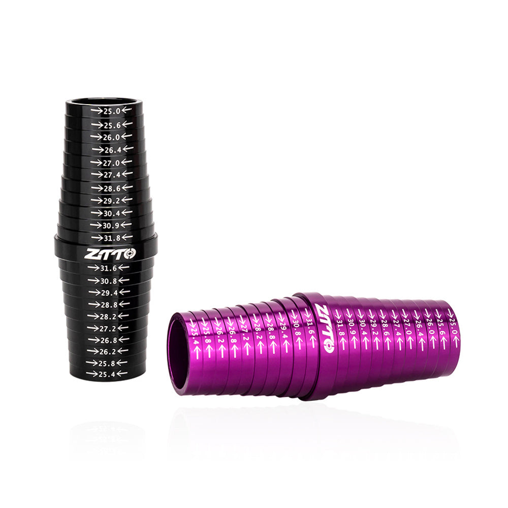 ZTTO ZGCL Metal Bike Seat Tube Seatpost Size Measurement Sizing Gauge for 25mm-31.8mm ZTTO ZGCL Metal Bike Seat Tube Seatpost Size Measurement Sizing Gauge for 25mm-31.8mm